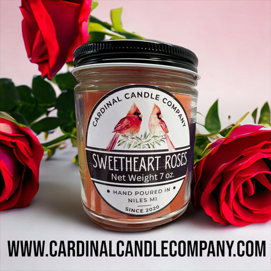 Sweetheart Roses 7oz. candle