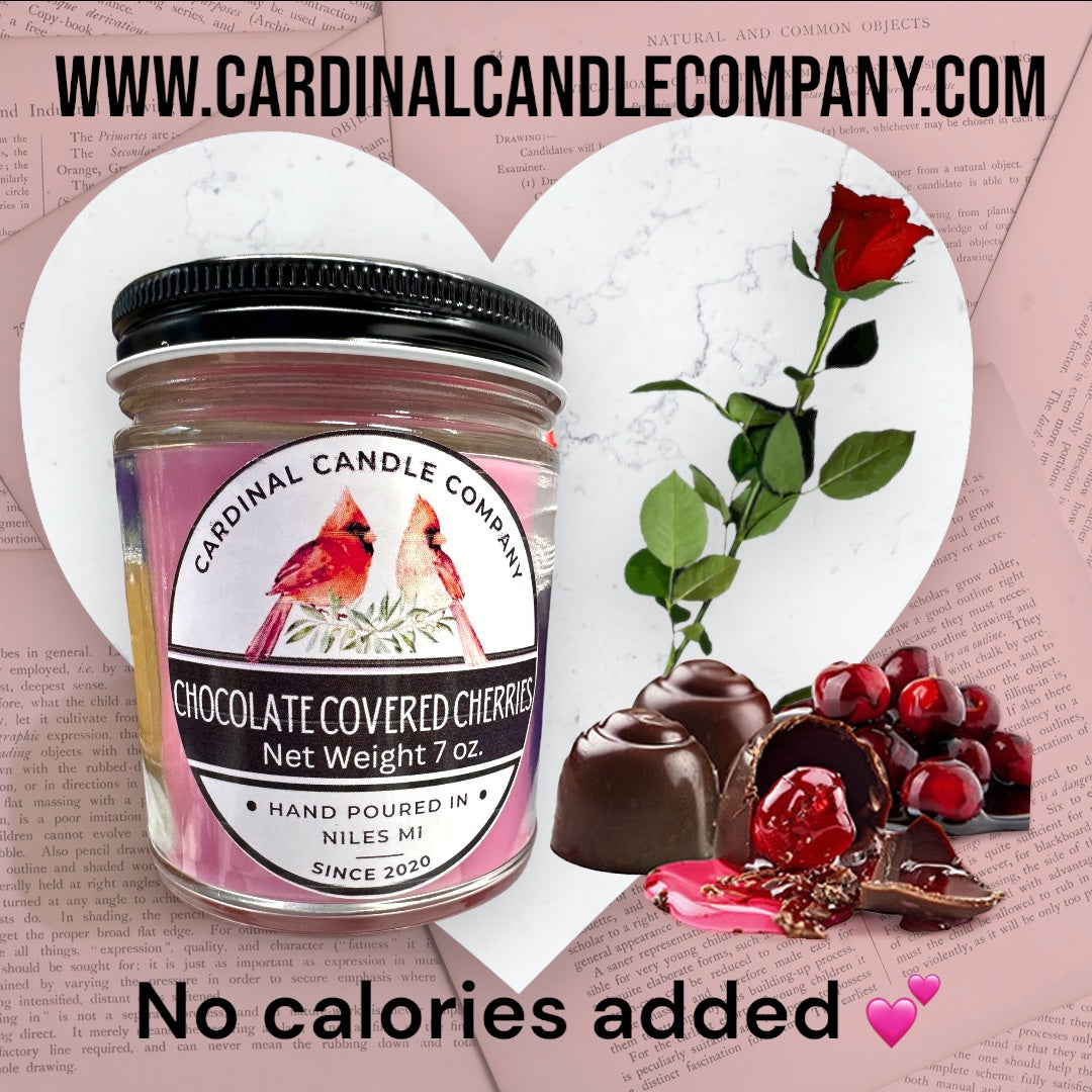 Chocolate Covered Cherries 7oz. candle