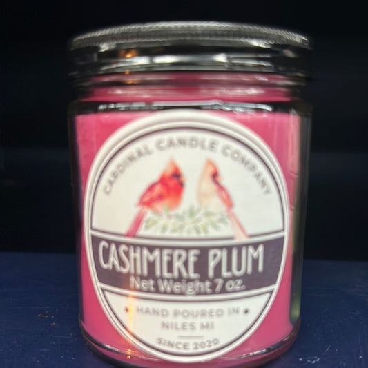 Cashmere Plum 7 oz candle