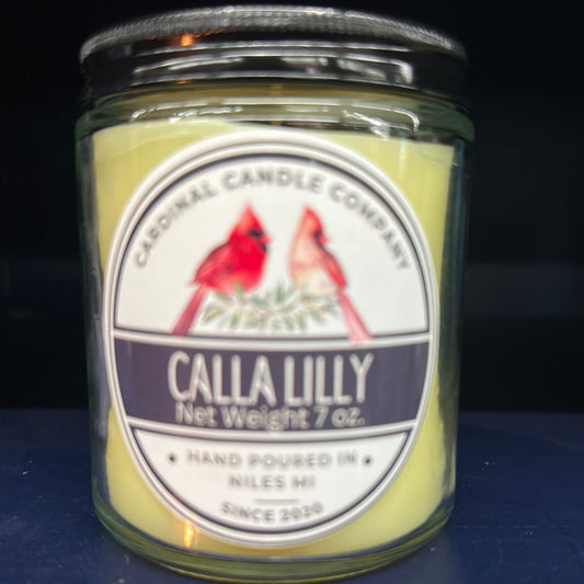 Calla Lilly 7 oz candle