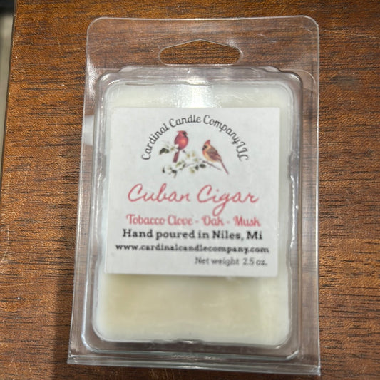 Cuban Cigar wax melt