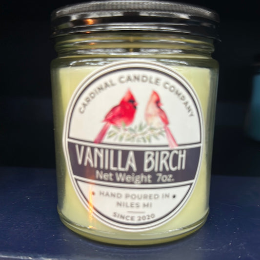 Vanilla Birch 7 oz candle