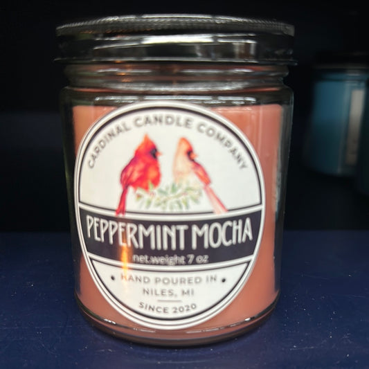 Peppermint Mocha 7 oz candle