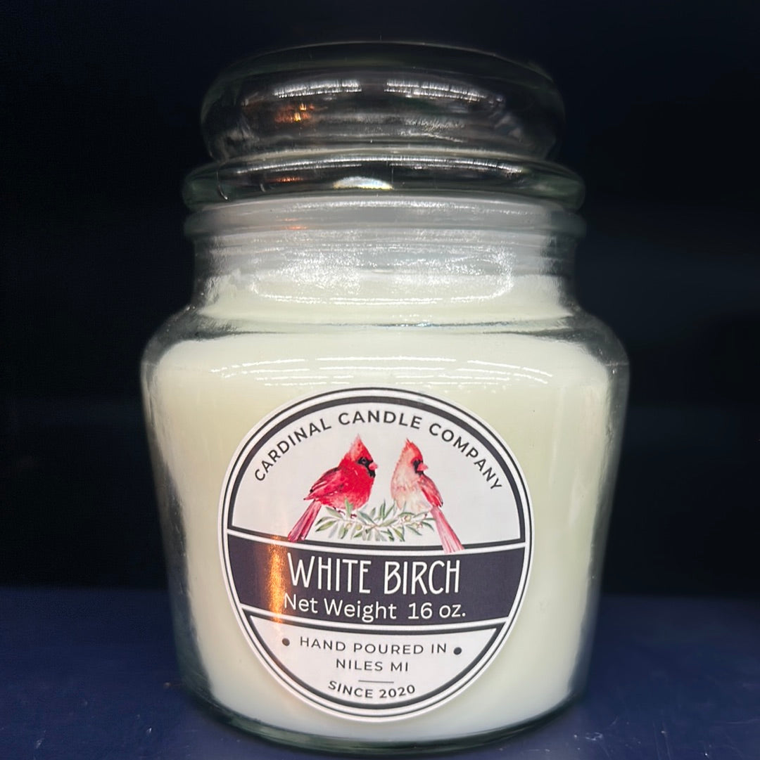 White Birch  16 oz candle